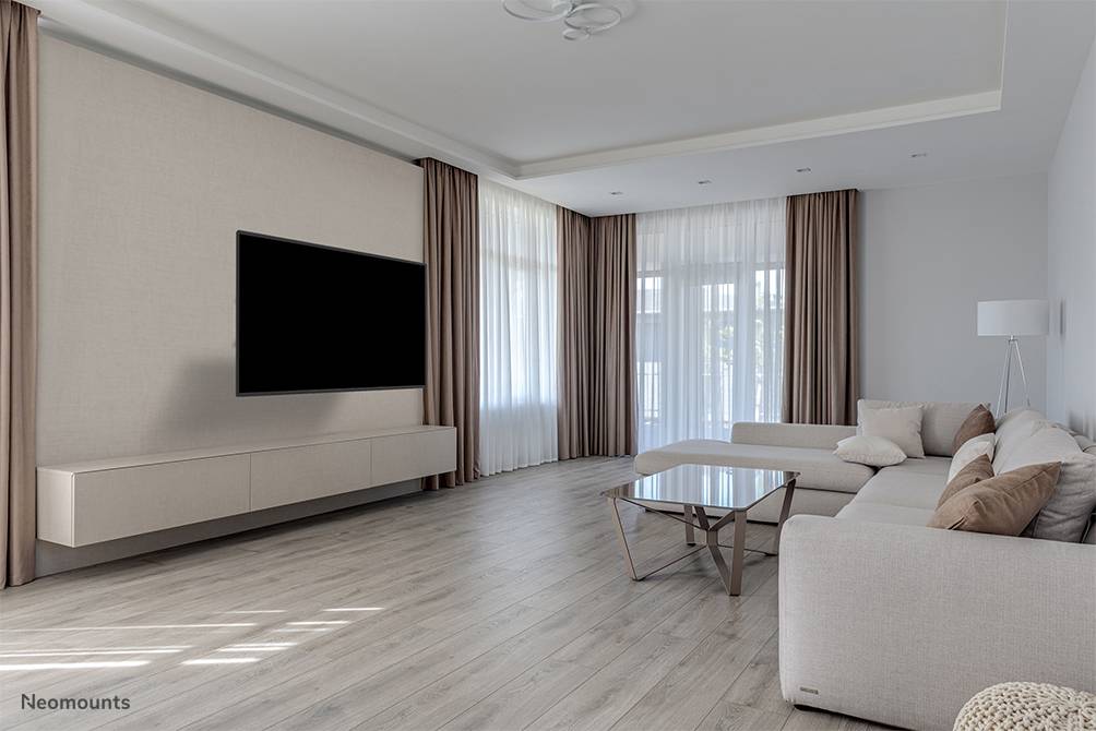 Neomounts WL40-550BL18 TV-beugel wand 43-75" - full motion - Easy Install