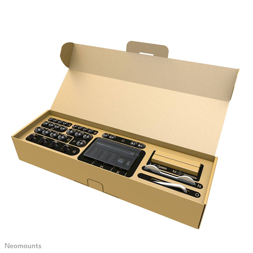 Neomounts WL40S-850BL12 TV-beugel wand 32-55" - full motion - snelle installatie