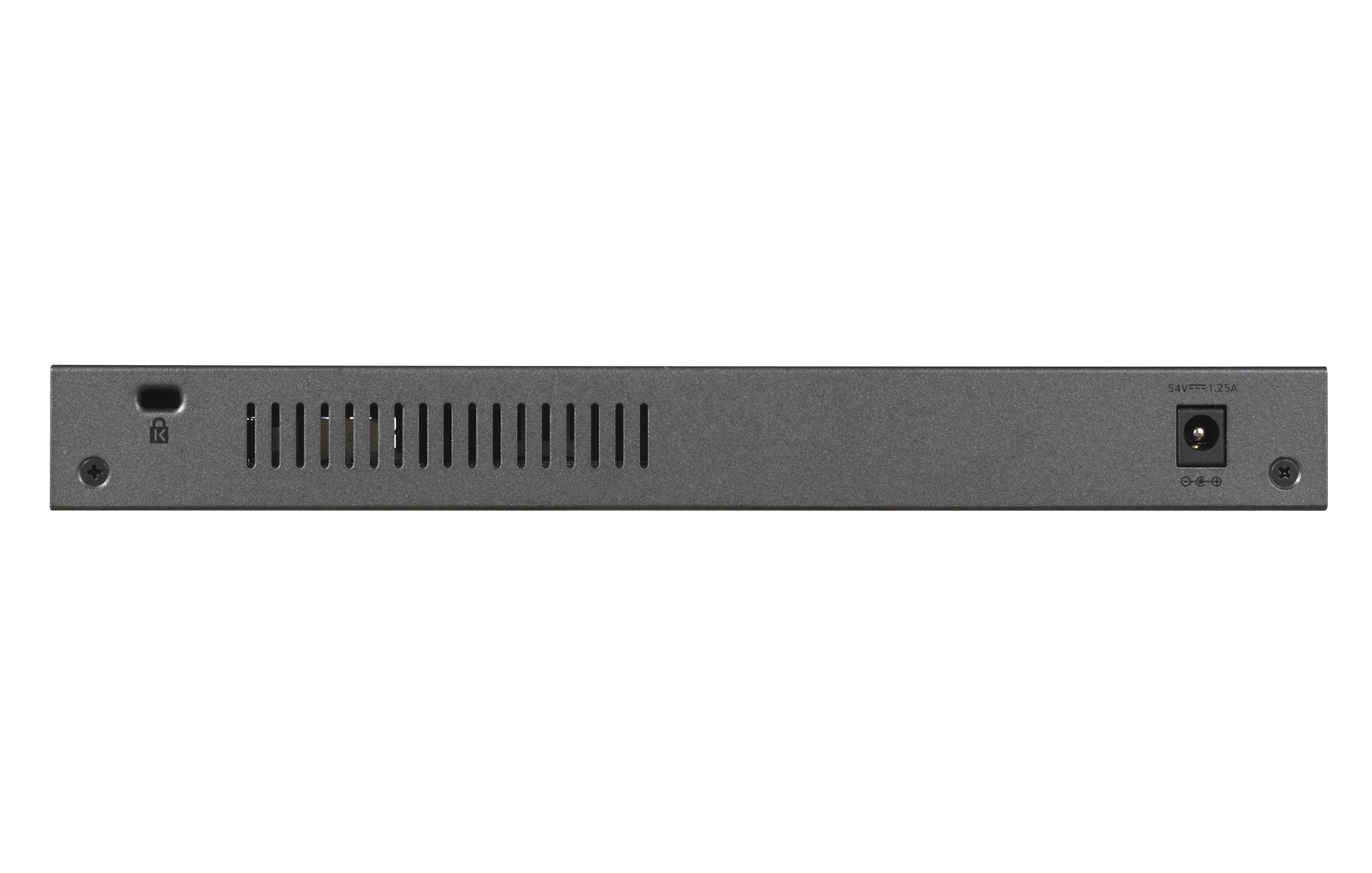 NETGEAR GS110TP Managed L2/L3/L4 Gigabit Ethernet (10/100/1000) Power over Ethernet (PoE) Grijs