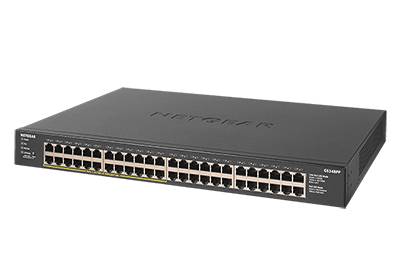 NETGEAR GS348PP Unmanaged Gigabit Ethernet (10/100/1000) Power over Ethernet (PoE) Zwart