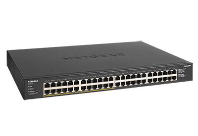 NETGEAR GS348PP Unmanaged Gigabit Ethernet (10/100/1000) Power over Ethernet (PoE) Zwart