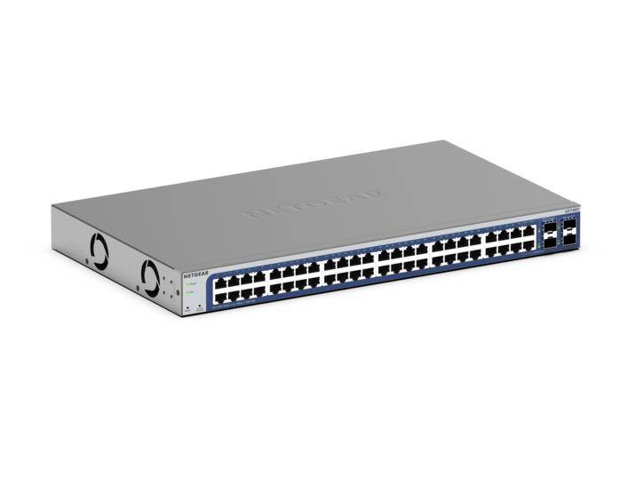 NETGEAR GS748Tv6 Managed L2/L3/L4 Gigabit Ethernet (10/100/1000) Zwart, Grijs