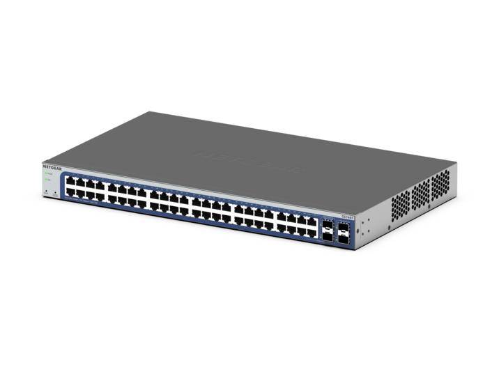 NETGEAR GS748Tv6 Managed L2/L3/L4 Gigabit Ethernet (10/100/1000) Zwart, Grijs