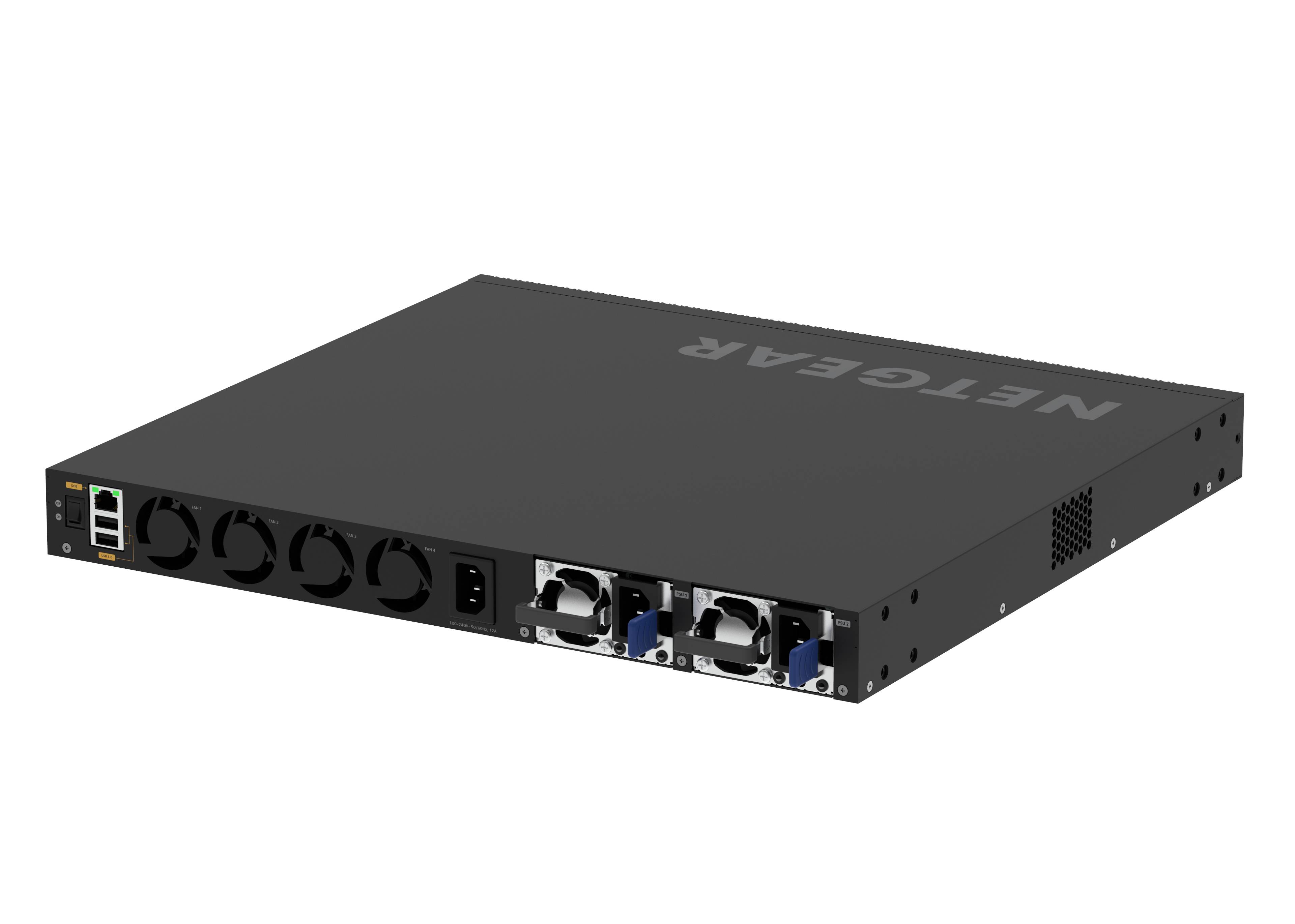 NETGEAR GSM4352 Managed L3 Gigabit Ethernet (10/100/1000) Power over Ethernet (PoE) 1U Zwart