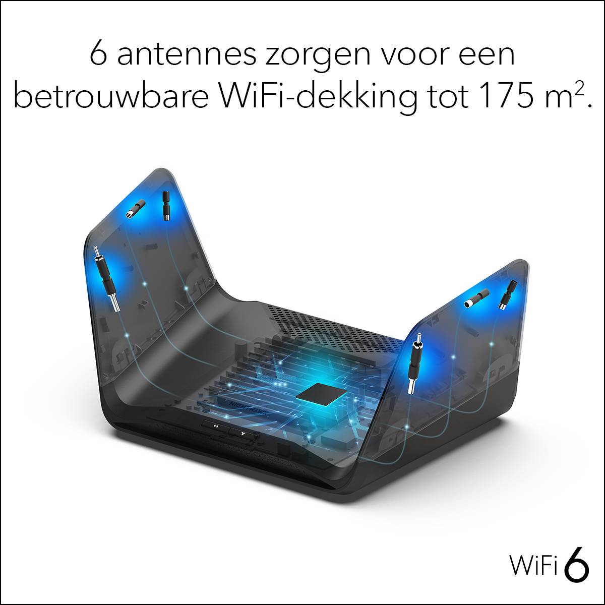 NETGEAR Nighthawk Tri-Band AX8 8-Stream AX6600 WiFi 6 Router (RAX70)