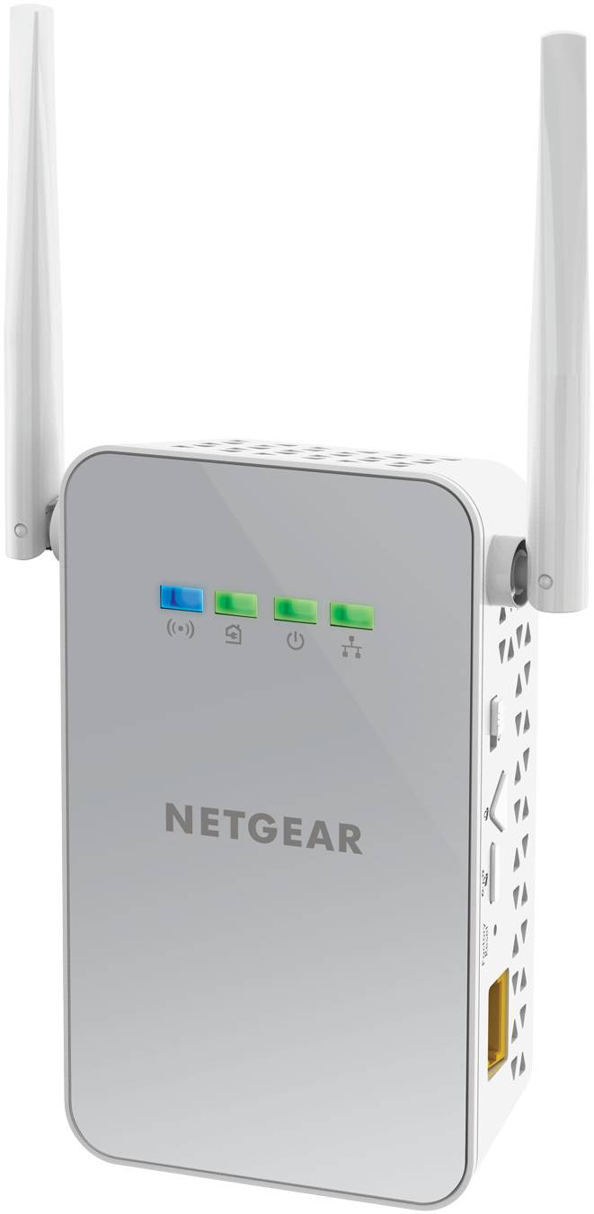 NETGEAR Powerline 1000, 1000 Mbps - 1 Gigabit Poort + WiFi