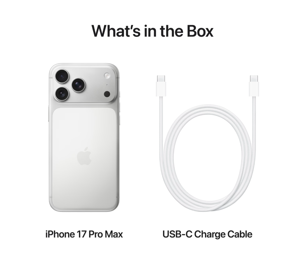 Apple iPhone 17 Pro Max 256GB Zilver