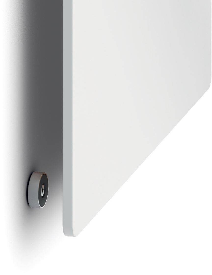 Nobo frameloos modulair whiteboard, staal, magnetisch, 45 x 65 cm