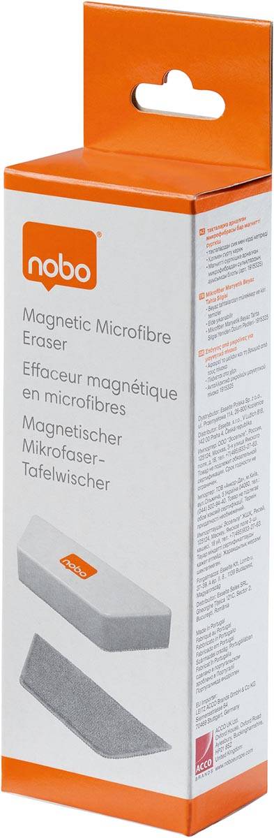 Nobo magnetische bordwisser met microvezel vulling