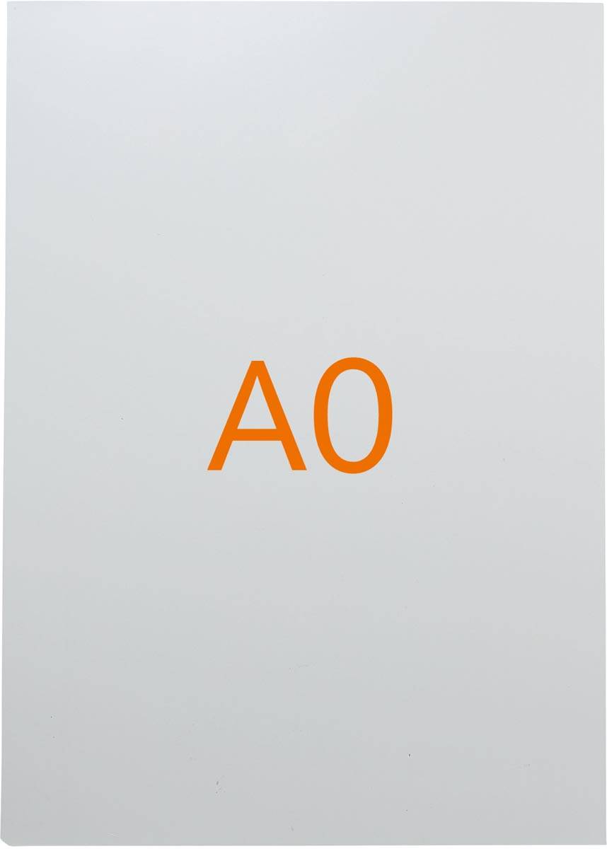 Nobo Premium Plus A0 Afdekplaat voor stoepbord