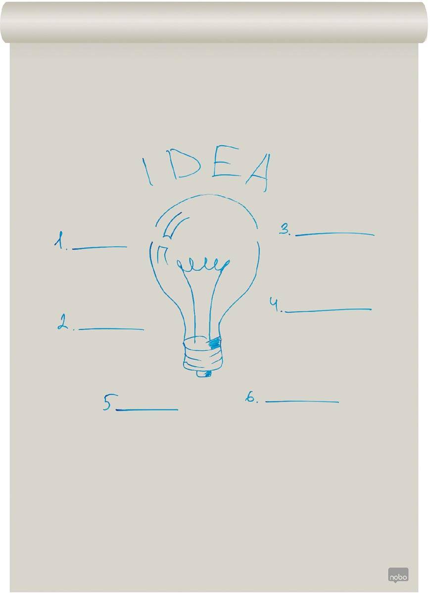 Nobo standaard papierblok voor flipcharts, ft 65 x 95 cm, blok van 50 vel