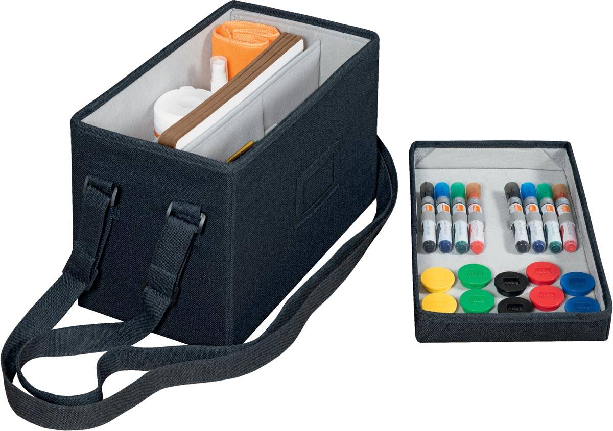Nobo whiteboard accessoires kit, in draagtas