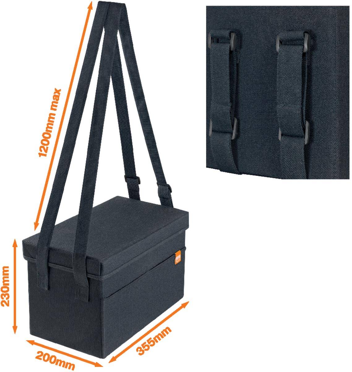 Nobo whiteboard accessoires kit, in draagtas
