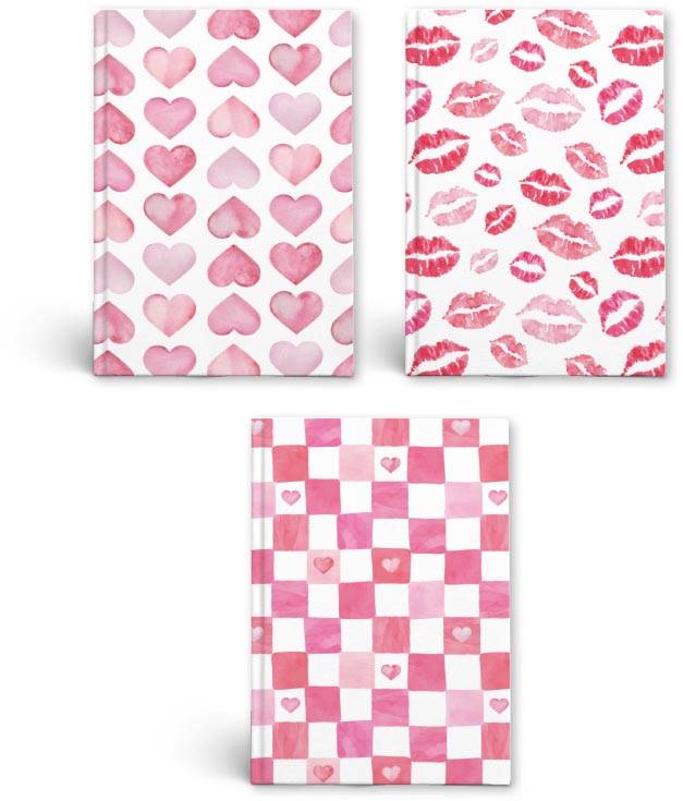 Notitieboek Love, A5, 80 vel, gelijnd