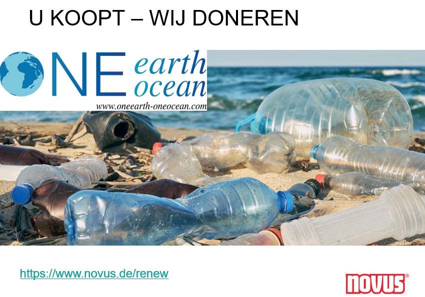 Novus nietmachine Re+New B2, zwart