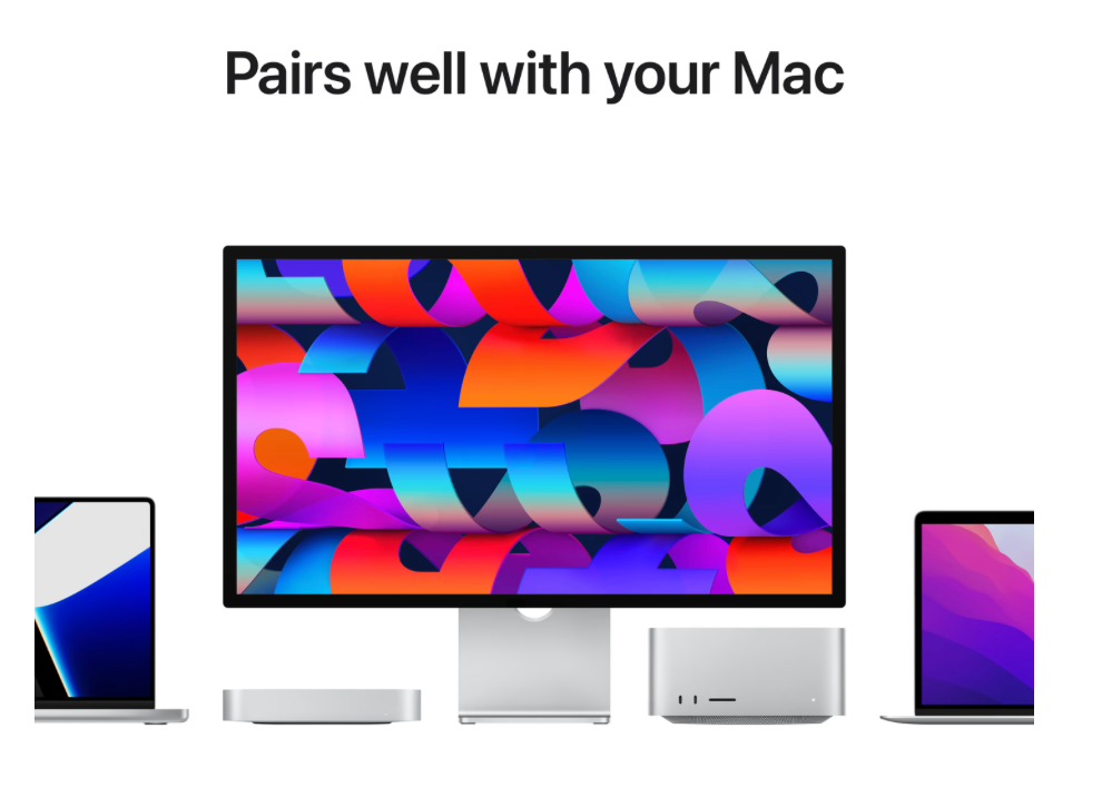 Apple Studio Display Nanotextuur (kantelbare standaard)