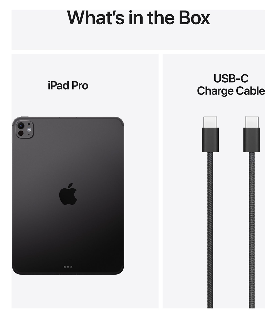 Apple iPad Pro M5 (2025) - 11 inch - 2 TB - Wi-Fi - 5G - Space Black