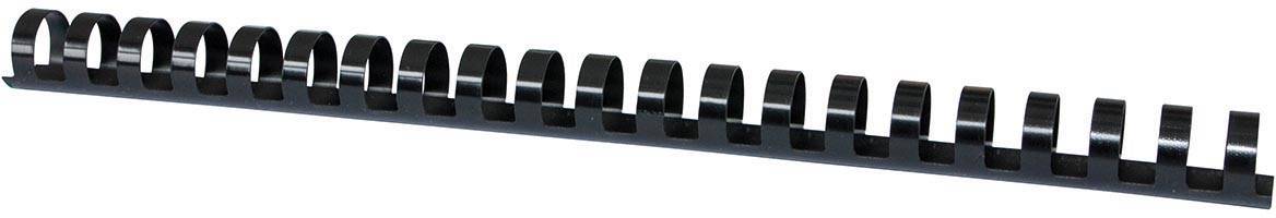 OFFICE products bindruggen, pak van 100 stuks, 16 mm, zwart