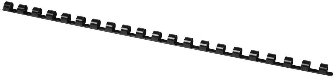 OFFICE products bindruggen, pak van 100 stuks, 8 mm, zwart