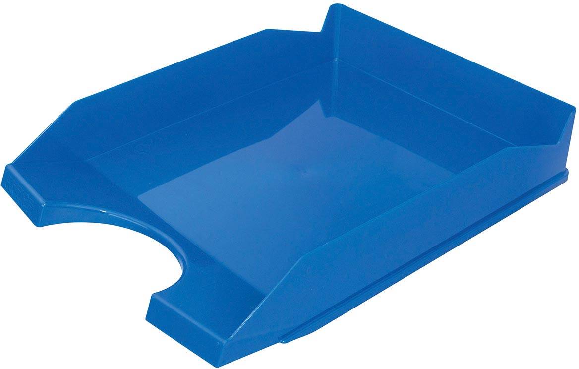 OFFICE products brievenbakje, ft A4, PP, blauw