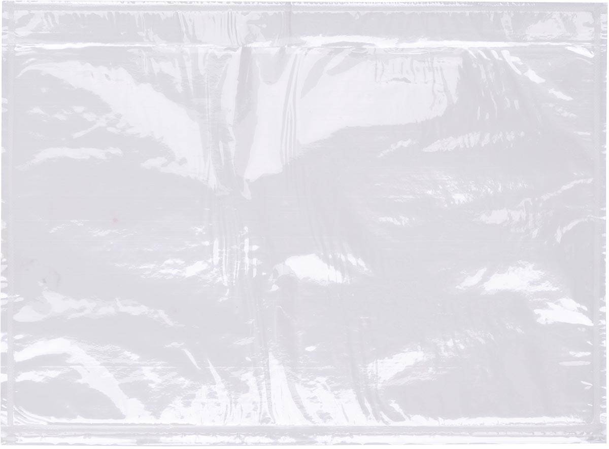 OFFICE products documenthouder 155 x 235 mm, zelfklevend, transparant, doos van 500 stuks