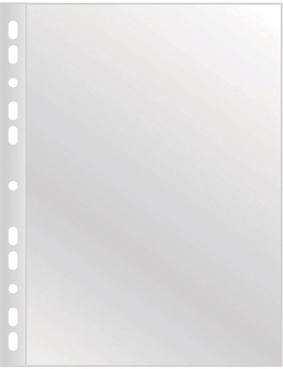 OFFICE products geperforeerde showtas, ft A4, 55 micron, glashelder, doos van 100 stuks