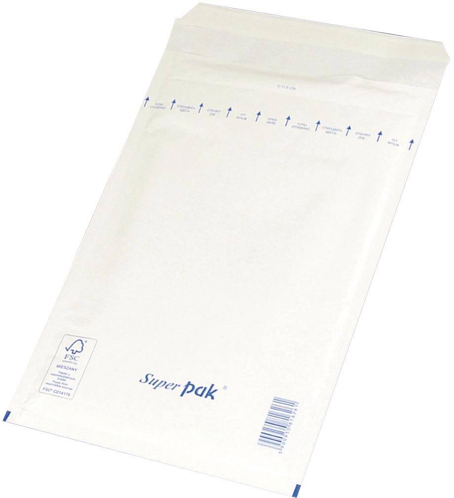 OFFICE products luchtkussenenveloppen, met stripsluiting, ft 150 x 215 mm, wit, pak van 10 stuks