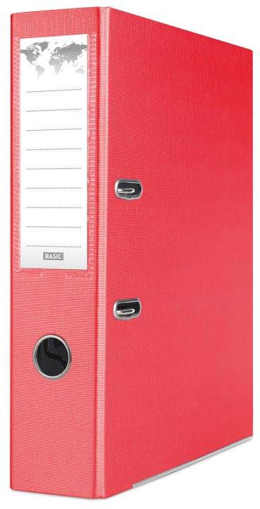 OFFICE products ordner voor A4, PP, rug van 7,5 cm, rood