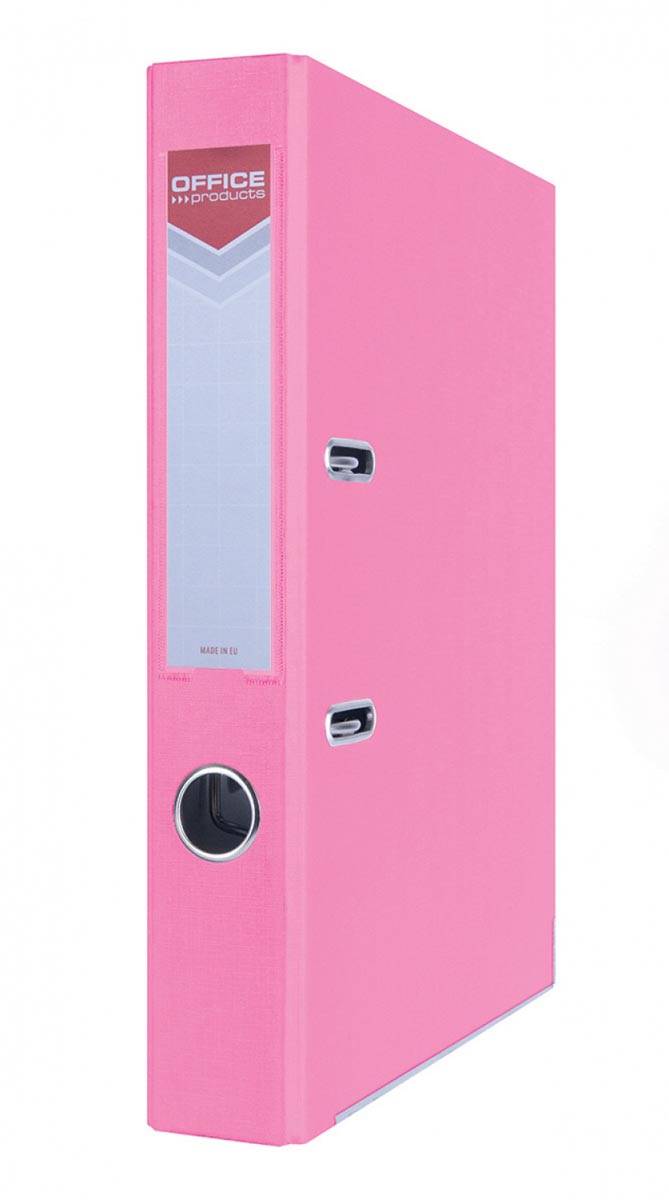 OFFICE products ordner, voor ft A4, rug van 5,5 cm, roze