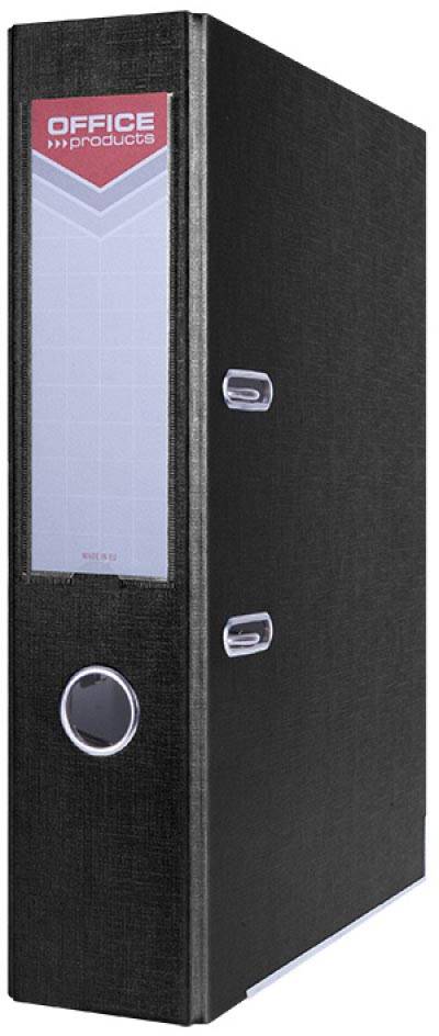 OFFICE products ordner, voor ft A4, rug van 7,5 cm, zwart