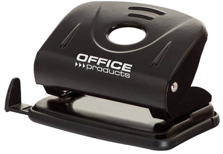 OFFICE products perforator, 25 blad, in metaal, zwart