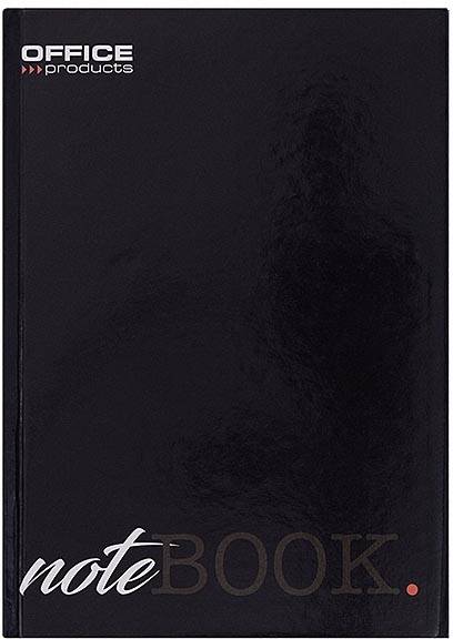 OFFICE products schrift met harde kaft, A4, 96 blad, met kantlijn, gelijnd