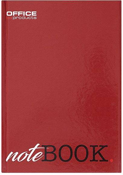 OFFICE products schrift met harde kaft, A4, 96 blad, met kantlijn, geruit 5mm