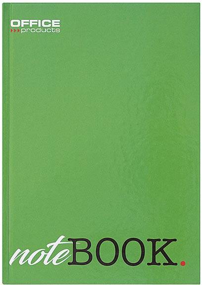 OFFICE products schrift met harde kaft, A5, 96 blad, met kantlijn, geruit 5mm