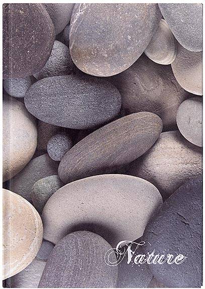 OFFICE products schrift, Nature, met harde kaft, A5, 96 blad, met kantlijn, geruit 5mm