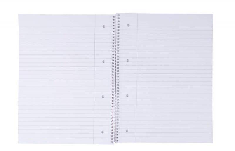 OFFICE products spiraalschrift, A4, 80 blad, gelijnd