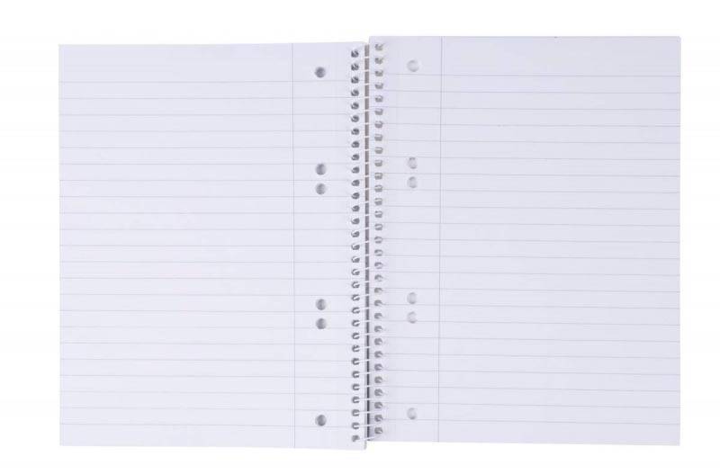 OFFICE products spiraalschrift, A5, 80 blad, gelijnd