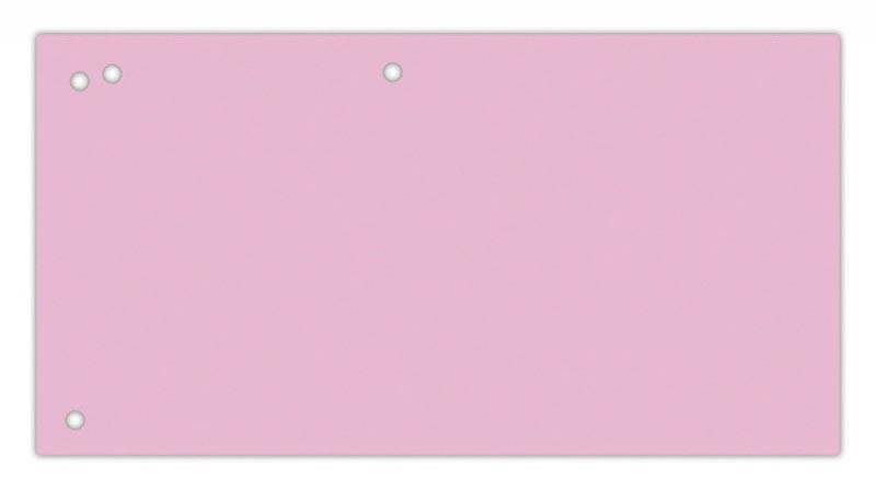 OFFICE products verdeelstroken, ft 240 x 105mm, roze, pak van 100 stuks