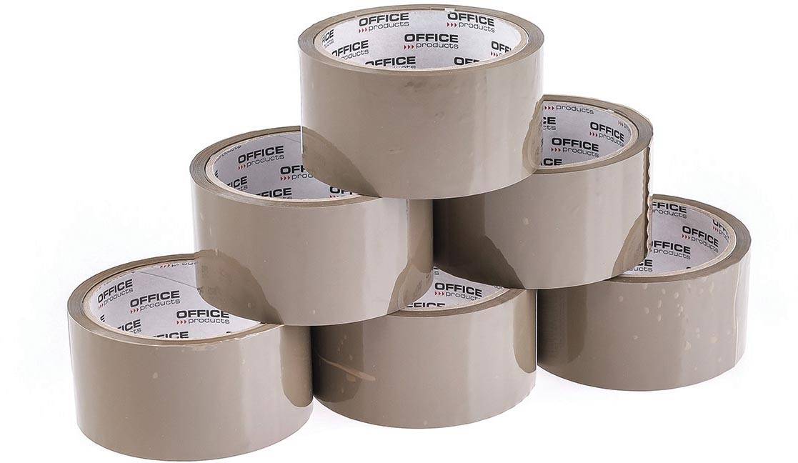 OFFICE products verpakkingstape, ft 48 mm x 46 m, bruin