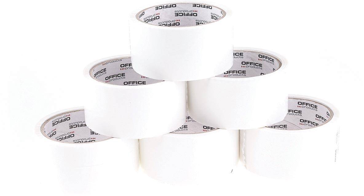 OFFICE products verpakkingstape, ft 48 mm x 46 m, wit