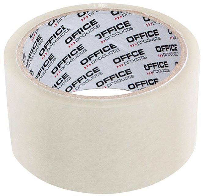 OFFICE products verpakkingstape Hot Melt, 48 mm x 46 m, transparant