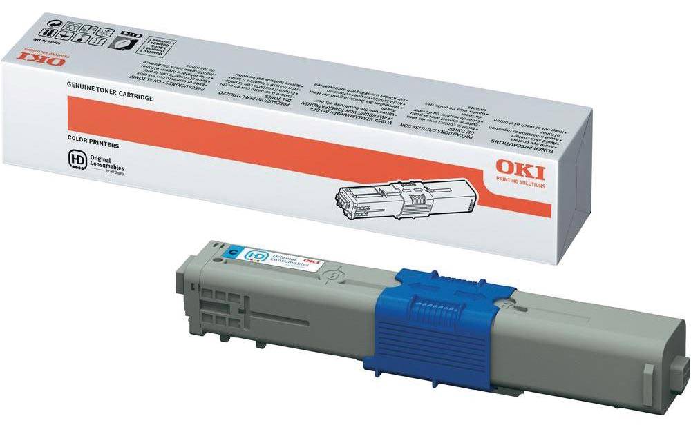 Oki Toner Kit cyaan - 2000 pagina's - 44469706