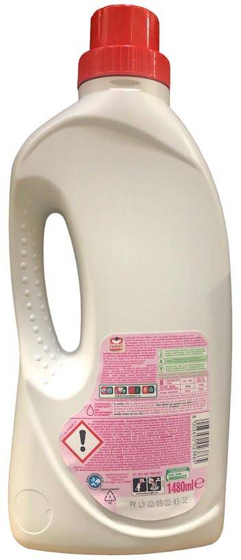 Omino Bianco Pink Lotus wasmiddel, 37 doseringen, fles van 1,48 l