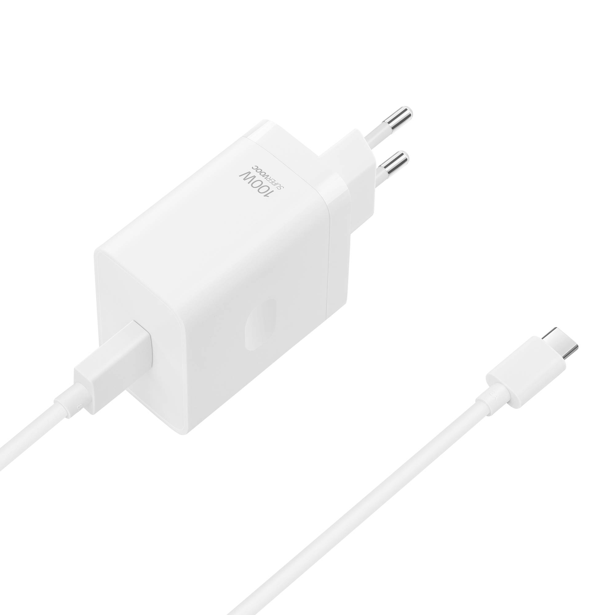 OPPO 110110230185 oplader voor mobiele apparatuur Universeel Wit AC Snel opladen Binnen