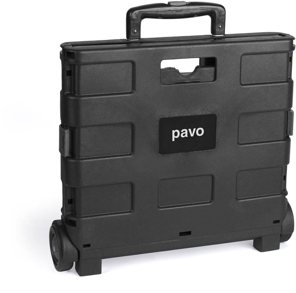 Opvouwbare steekwagen met krat, ft 38 x 36 x 31 cm, maximum 20 kg