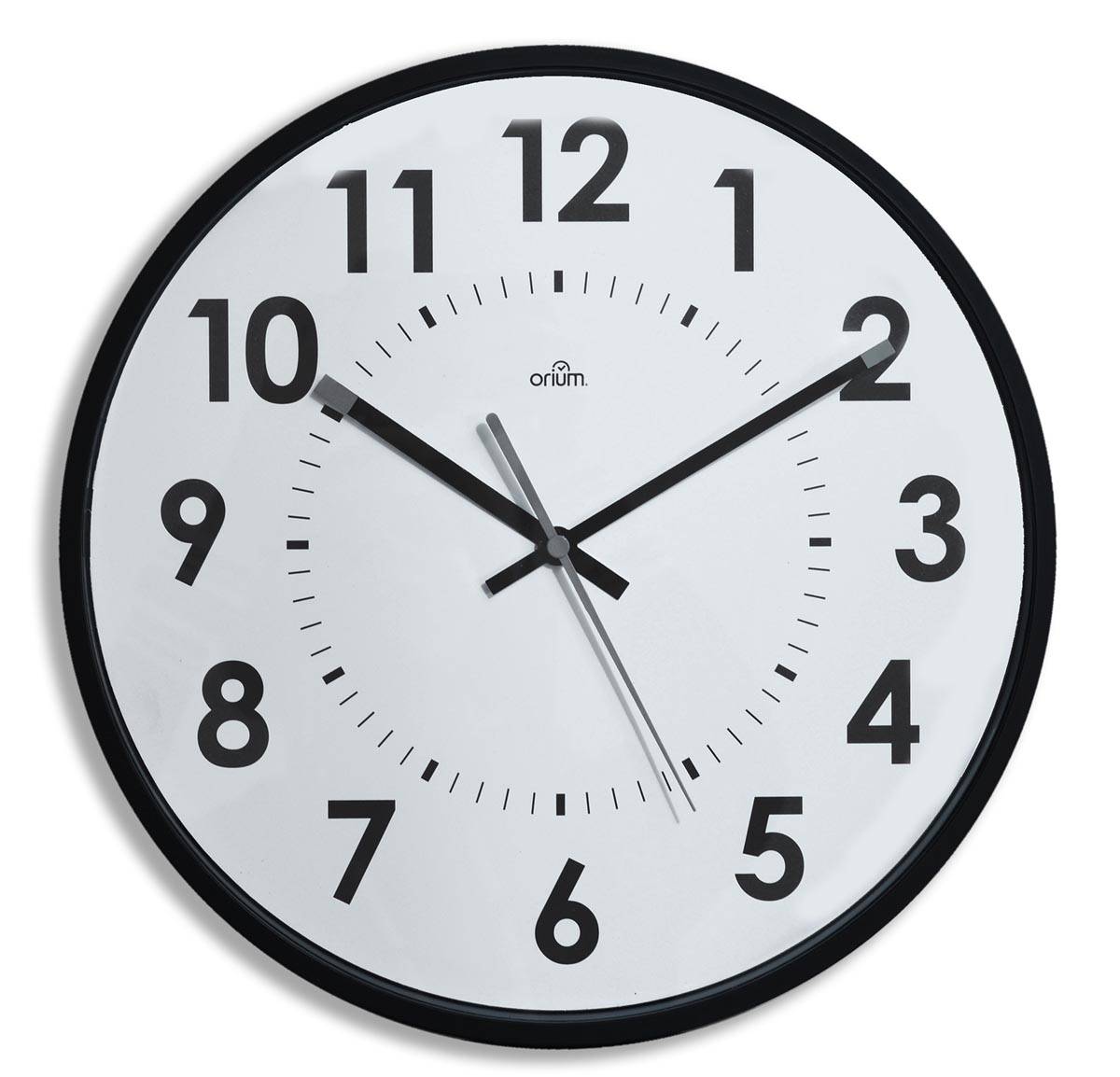 Orium by CEP wandklok, quartz, diameter 30 cm, zwart