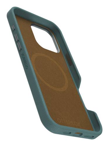OtterBox Symmetry Series Cactus Leather voor MagSafe voor iPhone 16 Pro Max, Juniper Sprig