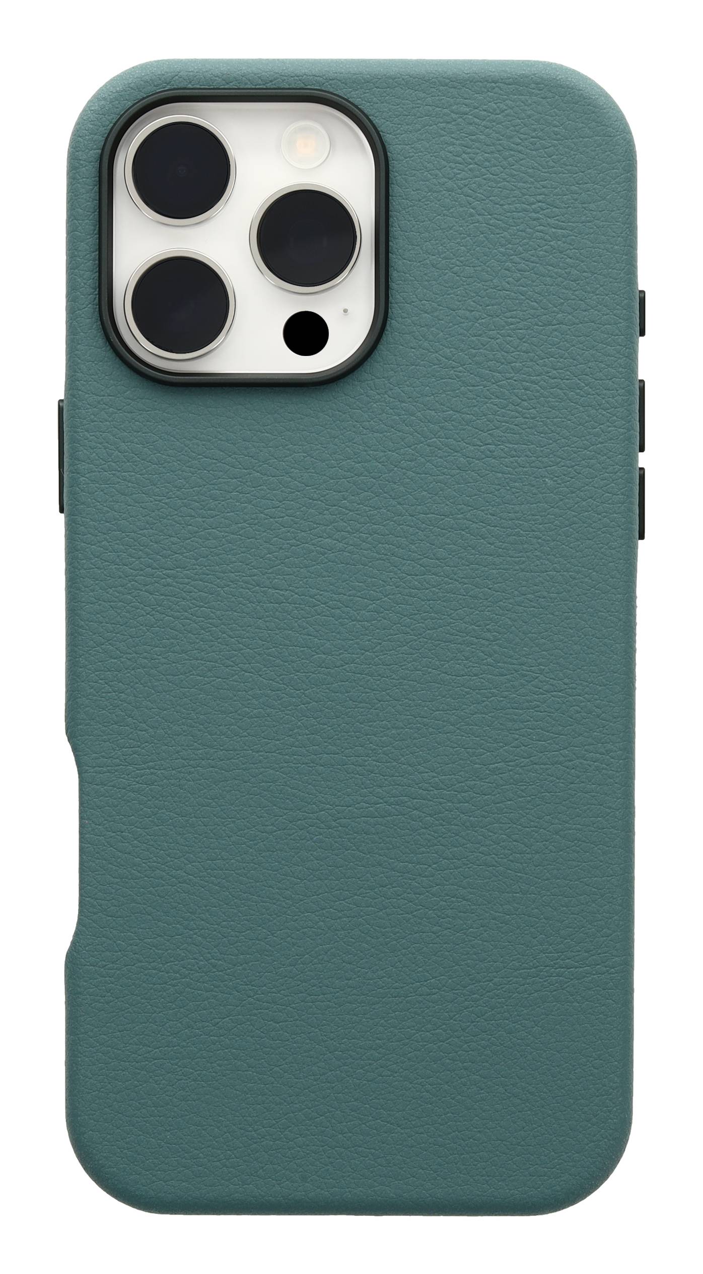 OtterBox Symmetry Series Cactus Leather voor MagSafe voor iPhone 16 Pro Max, Juniper Sprig