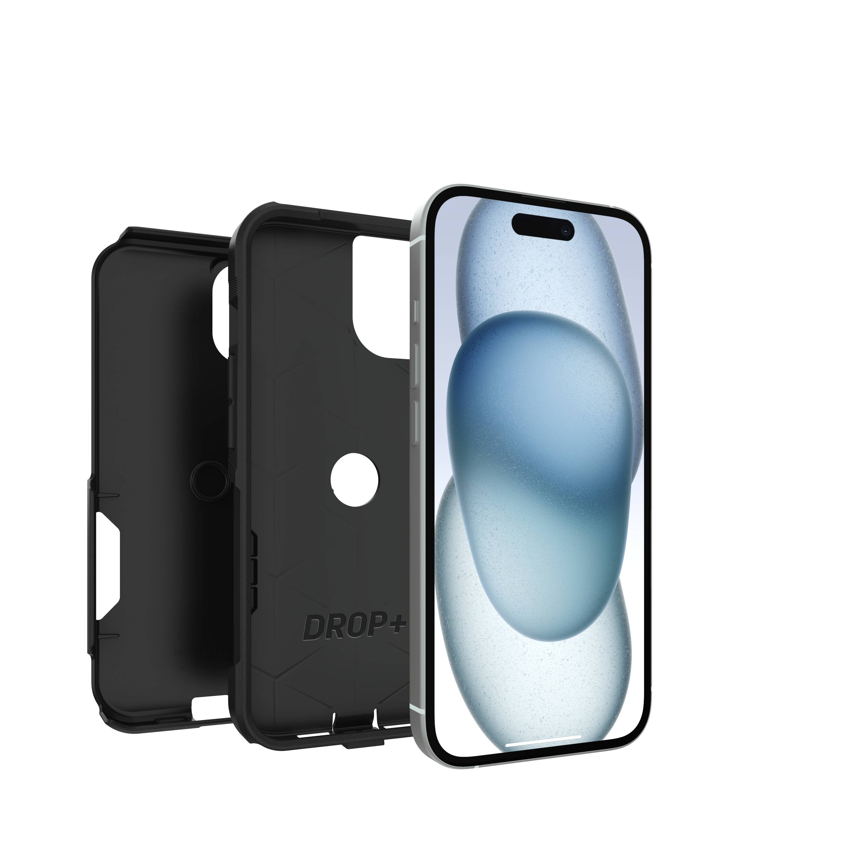OtterBox Commuter Series voor Apple iPhone 16e/15/14/13, zwart - Geen retailverpakking