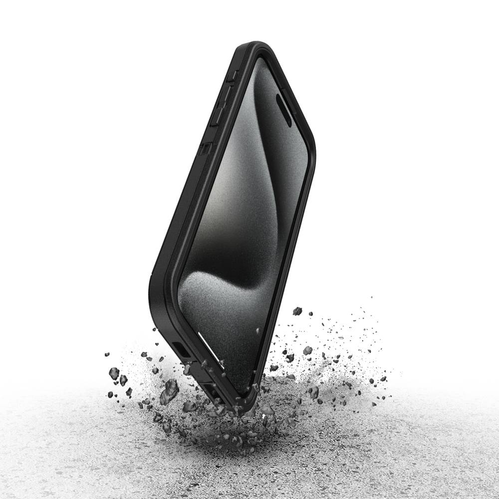 OtterBox Defender Series voor iPhone 15 Pro Max, Black